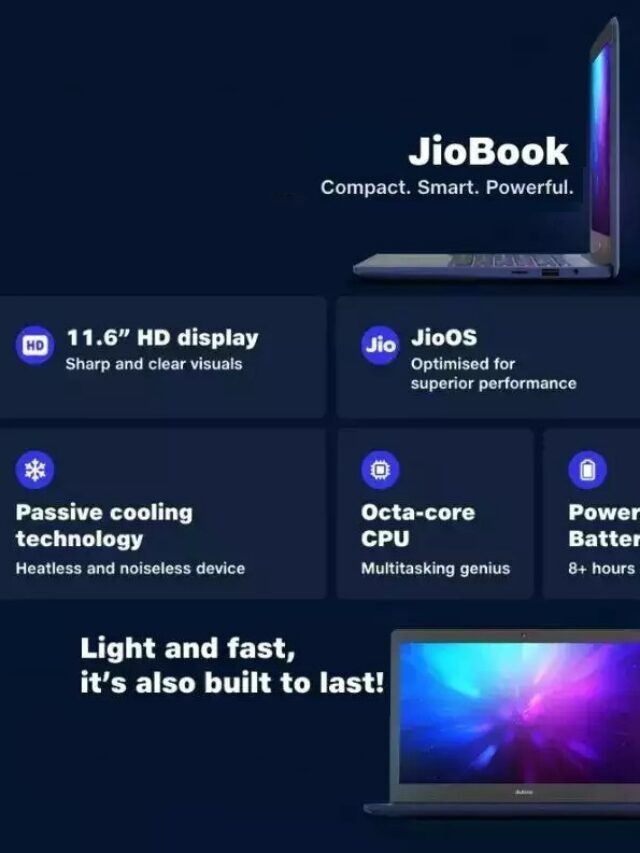 Reliance JioBook Laptop Features, Specifications, Price, Booking Details